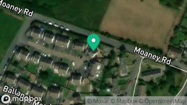 Map showing 10, BALLANOA MEADOW, SANTON, ISLE OF MAN, IM4 1HQ
