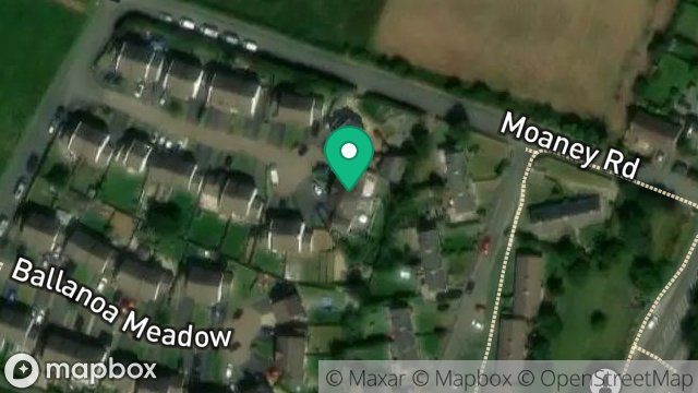 Map showing 12, BALLANOA MEADOW, SANTON, ISLE OF MAN, IM4 1HQ