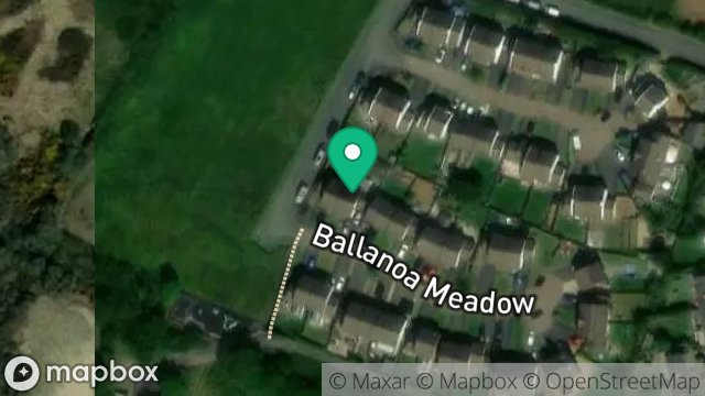 Map showing 23, BALLANOA MEADOW, SANTON, ISLE OF MAN, IM4 1HQ