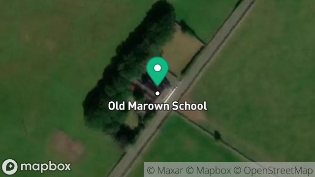 Map showing OLD MAROWN SCHOOL, OLD CHURCH ROAD, CROSBY, ISLE OF MAN, IM4 2HA