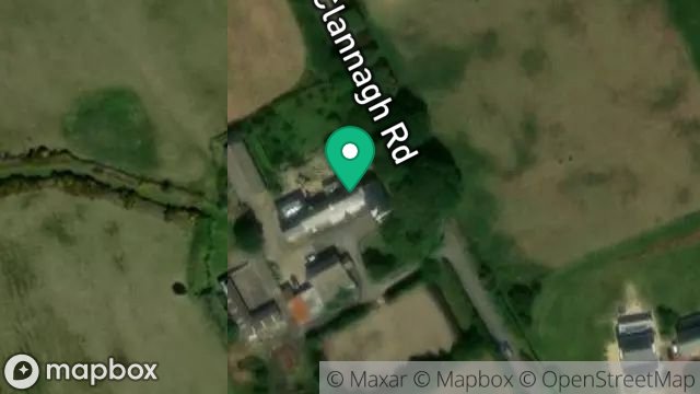 Map showing PARK FARM, CLANNA ROAD, SANTON, ISLE OF MAN, IM4 2HP