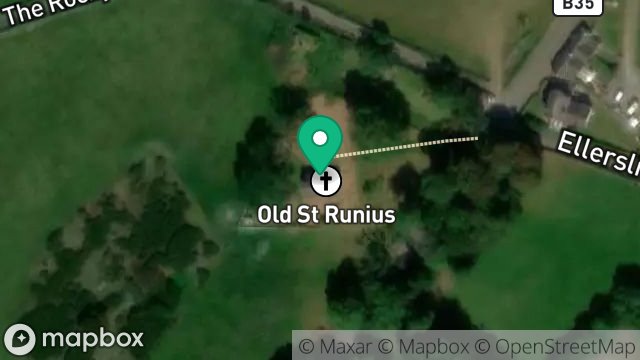 Map showing ST RUNIUS CHURCH, GARTH ROAD, CROSBY, ISLE OF MAN, IM4 2AU