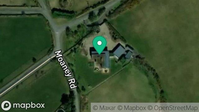 Map showing THE RHEAST, RHEAST ROAD, SANTON, ISLE OF MAN, IM4 2HR