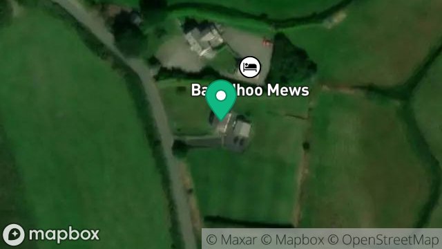 Map showing BALLADHOO CROFT, CLANNA ROAD, BRAAID, ISLE OF MAN, IM4 2HW