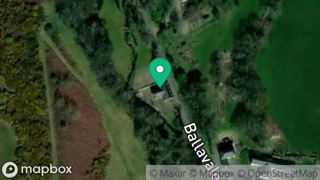 Map showing THE OLD MILL, HARBOUR ROAD, SANTON, ISLE OF MAN, IM4 1HF