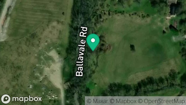 Map showing LAND ADJACENT TO, MALLARDS, BALLAVALE ROAD, SANTON, ISLE OF MAN, IM4 1EH