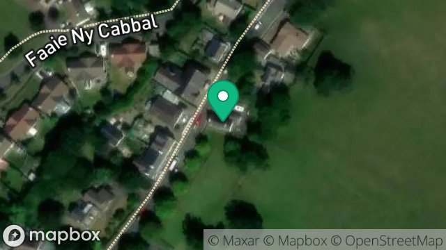 Map showing CLOVE COTTAGE, MAIN ROAD, KIRK MICHAEL, ISLE OF MAN, IM6 2HG