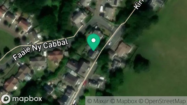 Map showing LILAC COTTAGE, MAIN ROAD, KIRK MICHAEL, ISLE OF MAN, IM6 2HG