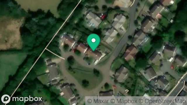 Map showing 50, FAAIE NY CABBAL, KIRK MICHAEL, ISLE OF MAN, IM6 2HU