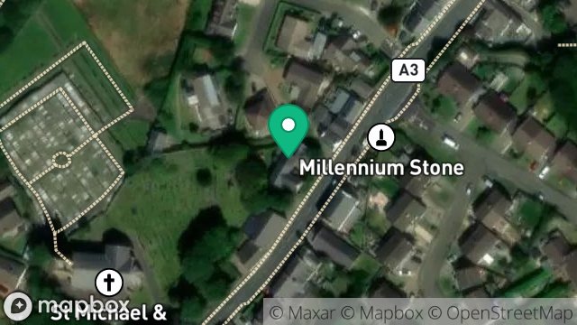 Map showing SHEEAN NY MARREY, MAIN ROAD, KIRK MICHAEL, ISLE OF MAN, IM6 1ED