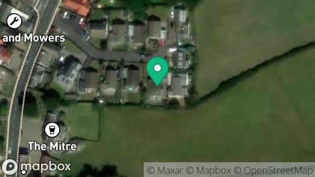 Map showing 8, MULL VIEW, KIRK MICHAEL, ISLE OF MAN, IM6 1AQ