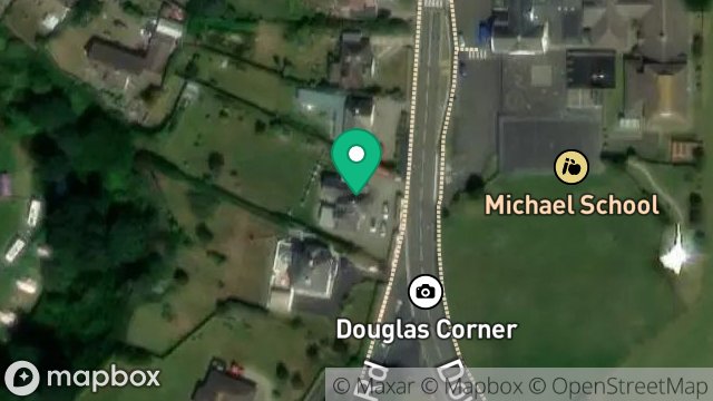 Map showing TAMARISK, MAIN ROAD, KIRK MICHAEL, ISLE OF MAN, IM6 1AJ