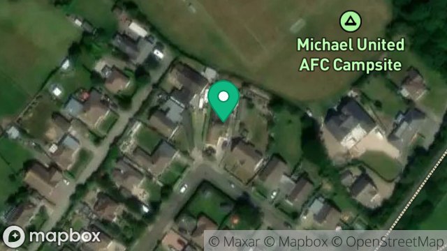 Map showing FAIRHAVEN, 23, CANNAN AVENUE, KIRK MICHAEL, ISLE OF MAN, IM6 1HF