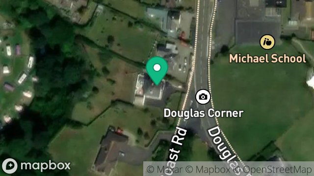 Map showing BRYNWOOD, MAIN ROAD, KIRK MICHAEL, ISLE OF MAN, IM6 1AJ
