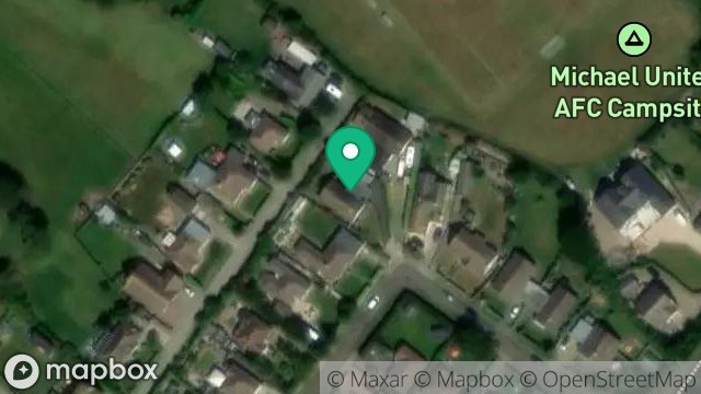 Map showing GROVELANDS, CANNAN AVENUE, KIRK MICHAEL, ISLE OF MAN, IM6 1HF