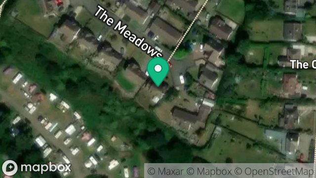 Map showing GRIANANE, 15A, THE MEADOWS, KIRK MICHAEL, ISLE OF MAN, IM6 1EX