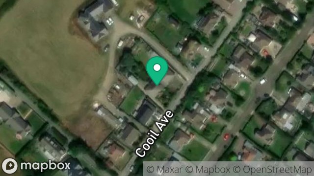 Map showing RANGE VIEW, COOIL AVENUE, KIRK MICHAEL, ISLE OF MAN, IM6 1HD