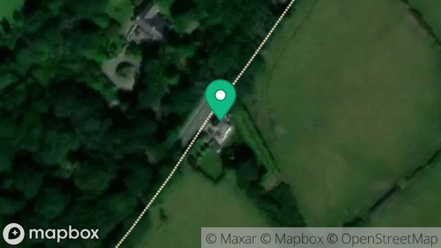 Map showing THIE NY GAREE, HANDLEYS CORNER, KIRK MICHAEL, ISLE OF MAN, IM6 1AY