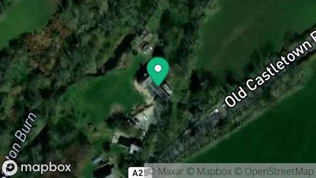 Map showing MILL HOUSE, OLD CASTLETOWN ROAD, SANTON, ISLE OF MAN, IM4 1EX