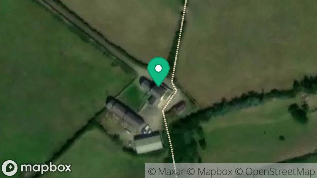 Map showing MIDDLE KERROWGLASS, PEEL ROAD, KIRK MICHAEL, ISLE OF MAN, IM6 1HN