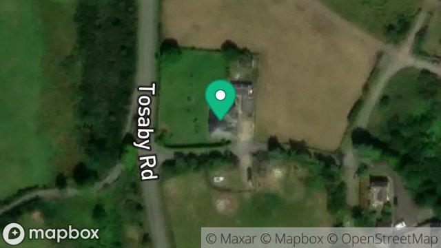 Map showing CHERRY FORGE, TOSABY ROAD, EAIRY, ISLE OF MAN, IM4 3HP