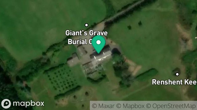 Map showing RENSHENT, TOSABY ROAD, EAIRY, ISLE OF MAN, IM4 3HR