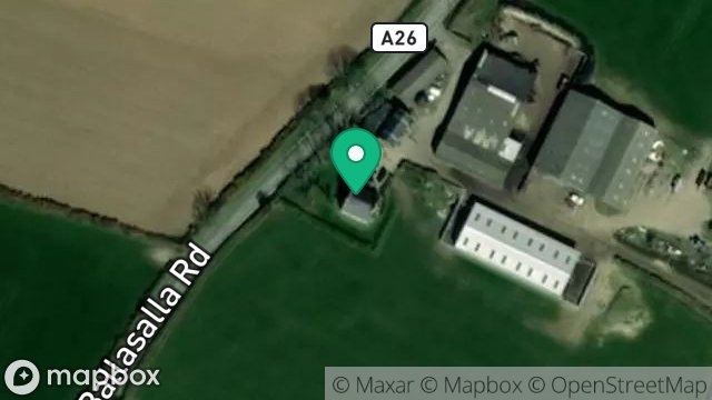 Map showing BALLACUBBON FARM, ST. MARKS ROAD, BALLASALLA, ISLE OF MAN, IM9 3AG