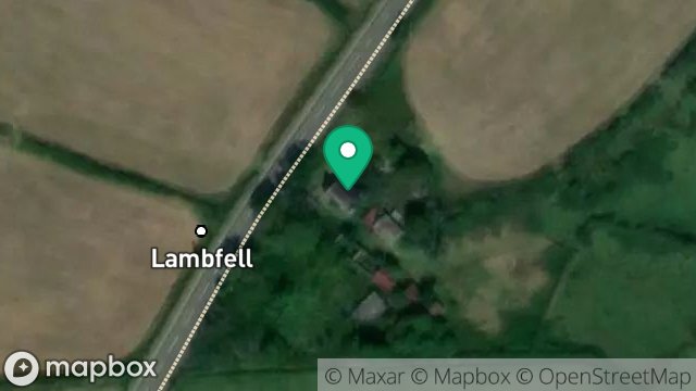 Map showing UPPER LAMBFELL, CRONK Y VODDY, ST JOHNS, ISLE OF MAN, IM4 3NS