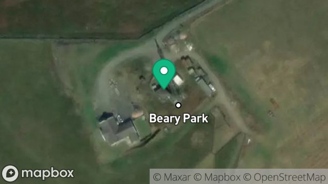 Map showing MANX TELECOM BEARY RADIO SITE, MILL ROAD, GREEBA, ISLE OF MAN, IM4 3LB