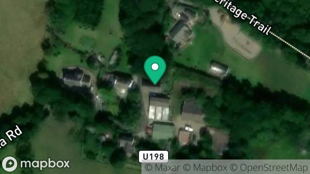 Map showing BLACKROCK BARN, KERROWGARROW ROAD, GREEBA, ISLE OF MAN, IM4 3LQ