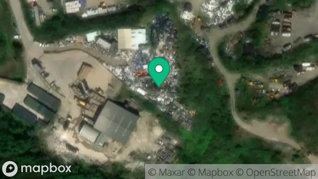 Map showing THE YARD, STONEY MOUNTAIN ROAD, FOXDALE, ISLE OF MAN, IM4 3HJ