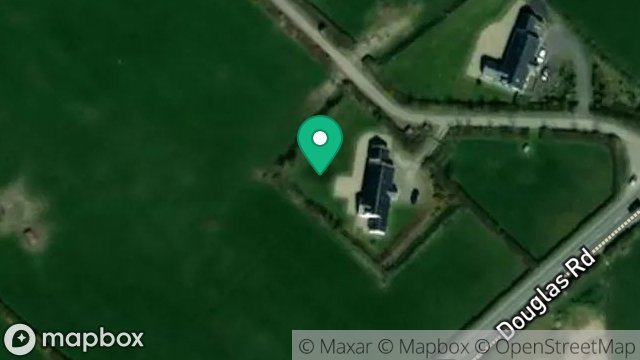 Map showing FIELD 432608, DOUGLAS ROAD, BALLASALLA, ISLE OF MAN, IM9 3AD