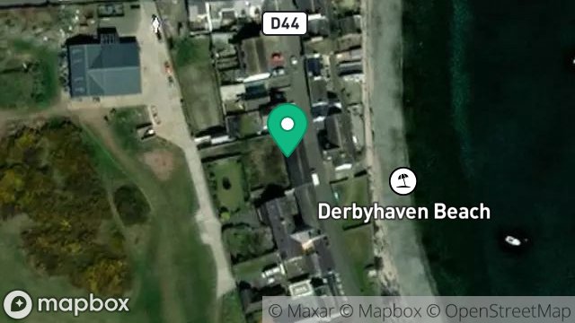 Map showing BALLASKEDDAN BARN, FORT ISLAND ROAD, DERBYHAVEN, ISLE OF MAN, IM9 1TZ