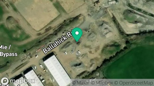 Map showing PLOT OF LAND EAST OF BLOCK H, BALTHANE PARK, BALTHANE, BALLASALLA, ISLE OF MAN, IM9 2AX