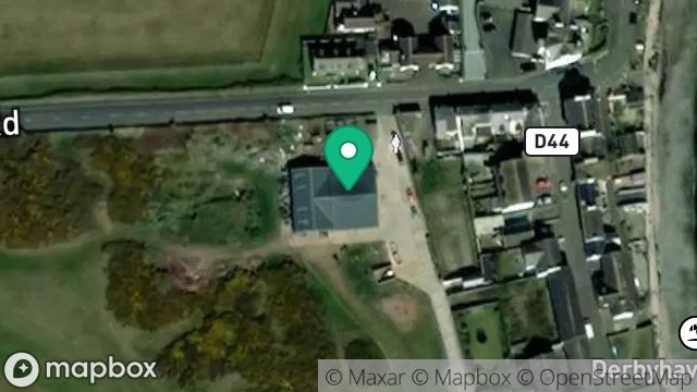 Map showing GOLF LINKS, FORT ISLAND, CASTLETOWN, ISLE OF MAN, IM9 1TR