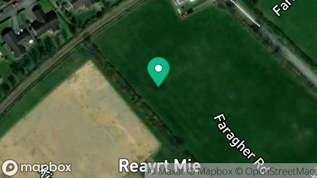 Map showing 42, SHIMMIN ROAD, REAYRT MIE, BALLASALLA, ISLE OF MAN, IM9 2BU
