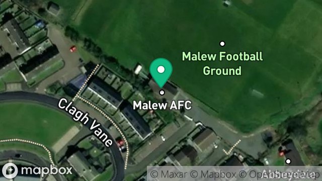 Map showing MALEW FOOTBALL CLUB, CLAGH VANE, BALLASALLA, ISLE OF MAN, IM9 2EU