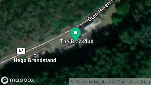 Map showing GLEN MOAR MILLS, GLEN HELEN ROAD, LAUREL BANK, ST. JOHNS, ISLE OF MAN, IM4 3NN