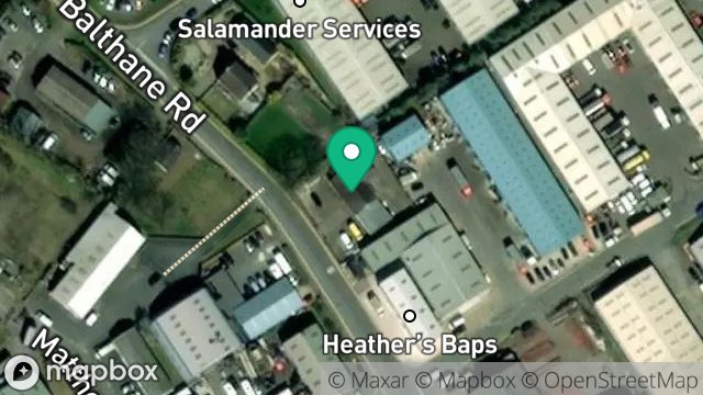 Map showing MARKET HOUSE, BALTHANE ROAD, BALTHANE, BALLASALLA, ISLE OF MAN, IM9 2AF