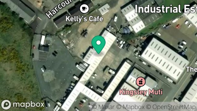 Map showing LAND OPPOSITE PORTSIDE UNITS 2 AND 3, BALTHANE INDUSTRIAL ESTATE, BALTHANE, BALLASALLA, ISLE OF MAN, IM9 2AJ