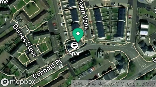 Map showing 3, CLAGH VANE, BALLASALLA, ISLE OF MAN, IM9 2HR