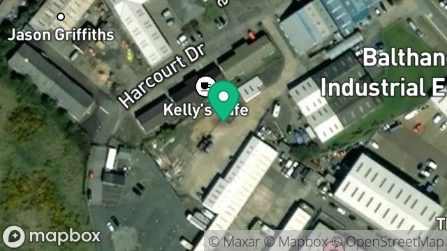 Map showing UNIT I, HARCOURT DRIVE, BALTHANE, BALLASALLA, ISLE OF MAN, IM9 2AH