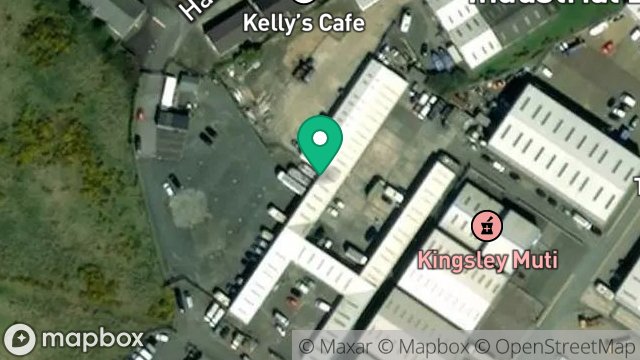 Map showing WORKSHOP, BALTHANE INDUSTRIAL ESTATE, BALTHANE, BALLASALLA, ISLE OF MAN, IM9 2AJ