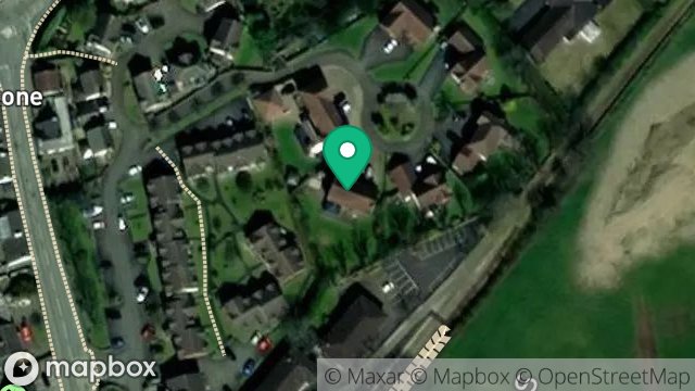 Map showing 9, THE WILLOWS, BALLASALLA, ISLE OF MAN, IM9 2EW