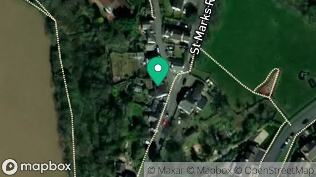 Map showing CROIT E KIYT, CROSSAG ROAD, BALLASALLA, ISLE OF MAN, IM9 3EF