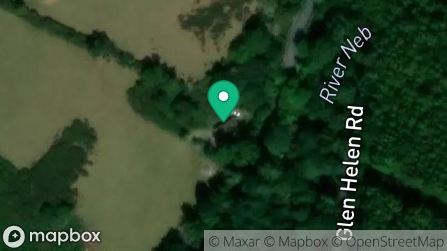 Map showing STABLES FIELD 2494 BALLIG, POORTOWN ROAD, PEEL, ISLE OF MAN, IM4 3NQ