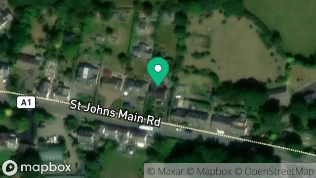 Map showing BALLACHMYLE, BALLACRAINE, ST. JOHNS, ISLE OF MAN, IM4 3LR