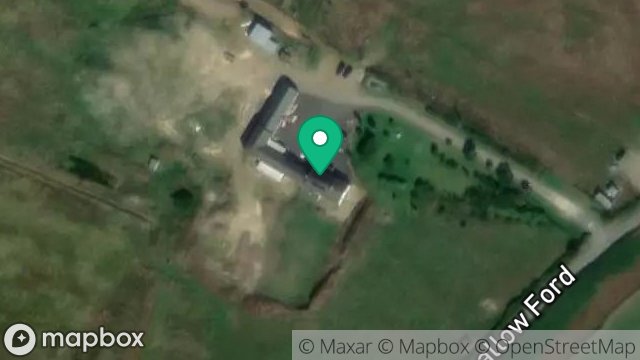 Map showing UPPER LHERGYDHOO FARMHOUSE, STAARVEY ROAD, PEEL, ISLE OF MAN, IM5 2AJ