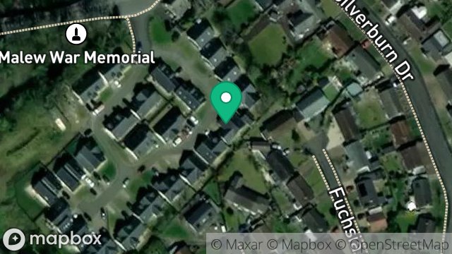 Map showing 5, POACHERS POCKET, BALLASALLA, ISLE OF MAN, IM9 3DD