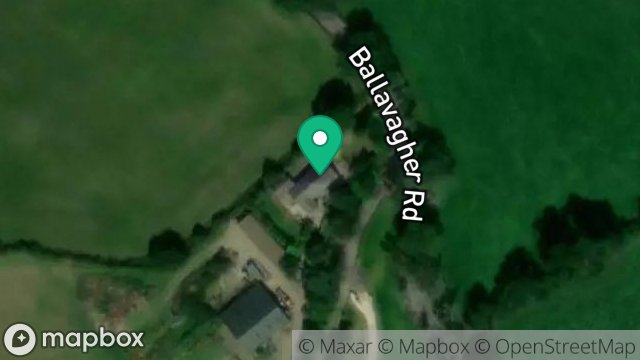 Map showing FY YERREY, BALLAVAGHER ROAD, ST. JOHNS, ISLE OF MAN, IM4 3JF